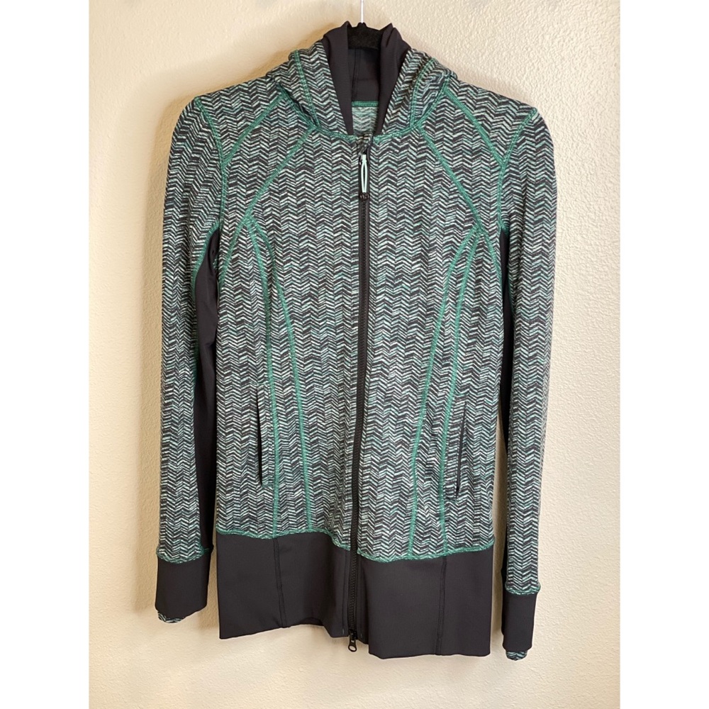 lululemon athletica Green and Black Jacket